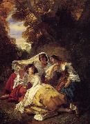 La Siesta Franz Xaver Winterhalter